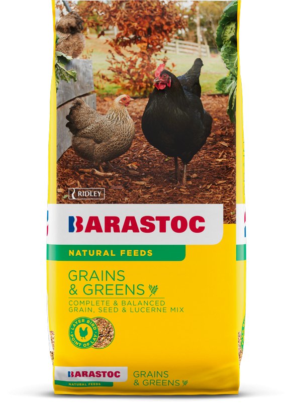 Barastoc Greens & Grains 20kg - Woonona Petfood & Produce