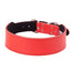 Beau Pets Collar Staffy Plain Red Sz:50cm - Woonona Petfood & Produce