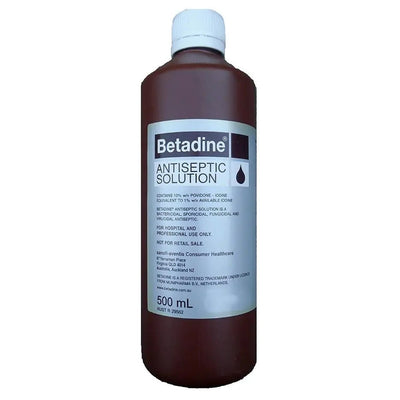 Betadine 500ml - Woonona Petfoods