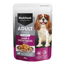 Black Hawk Wet Dog Food Adult Lamb and Vegetables 85g