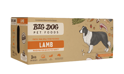 Big Dog 3kg Lamb - Woonona Petfood & Produce