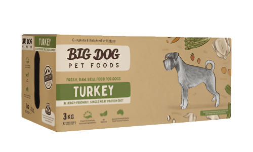 Big Dog 3kg Turkey - Woonona Petfood & Produce