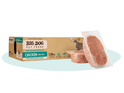 Big Dog Cat Chicken 1.38kg - Woonona Petfoods