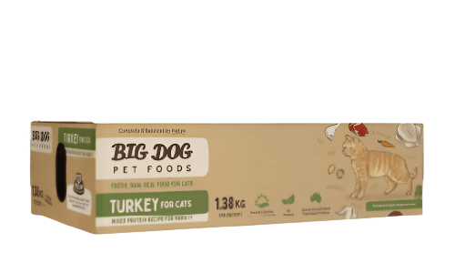 Big Dog Cat Turkey 1.38kg - Woonona Petfood & Produce