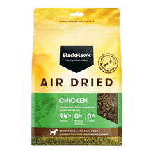Black Hawk Air Dried Chicken Dog Food - Woonona Petfoods