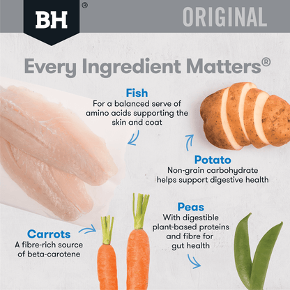 Black Hawk Dry Dog Food Adult Fish & Potato - Woonona Petfoods