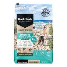 Black Hawk Dry Dog Food Healthy Benefits Sensitive Skin and Gut - Woonona Petfoods