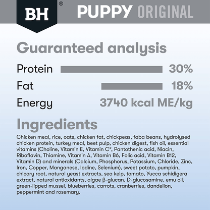 Black Hawk Dry Dog Food Puppy Small Breed Chicken and Rice - Woonona Petfoods