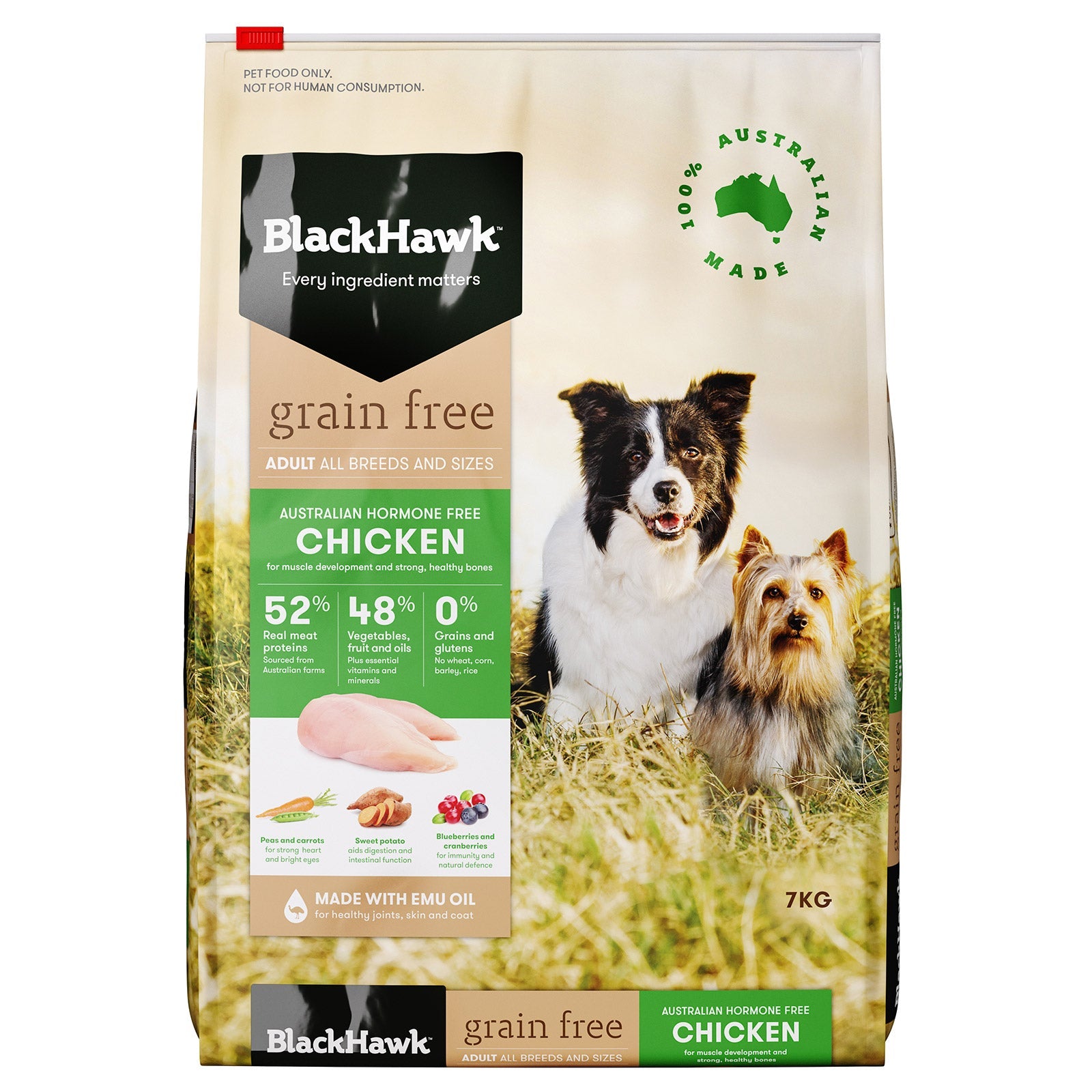 Black Hawk Grain Free Dry Dog Food Chicken - Woonona Petfood & Produce