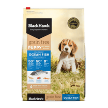 Black Hawk Grain Free Dry Dog Food Puppy Ocean Fish - Woonona Petfoods