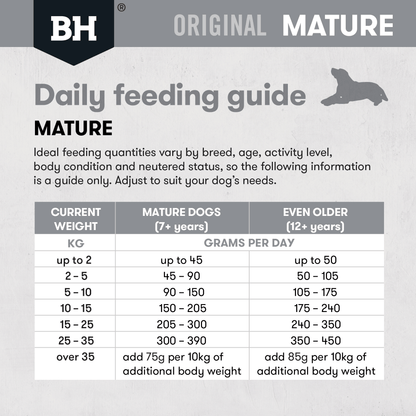 Black Hawk Mature Chicken and Rice Dry Dog Food - Woonona Petfoods