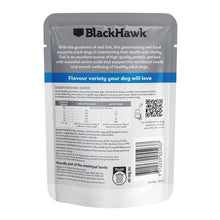 Black Hawk Wet Dog Food Adult Fish and Vegetables 85g - Woonona Petfoods