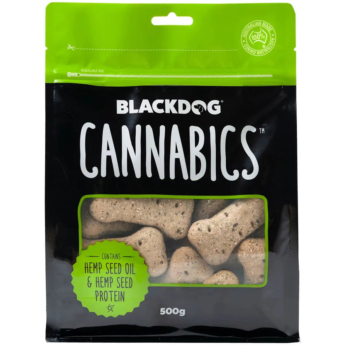 Blackdog Biscuits Cannabics 500g - Woonona Petfoods