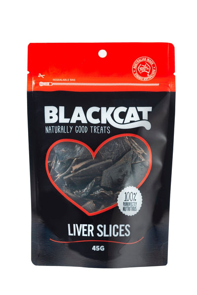Blackdog Cat Treats Liver Slice 45g - Woonona Petfoods