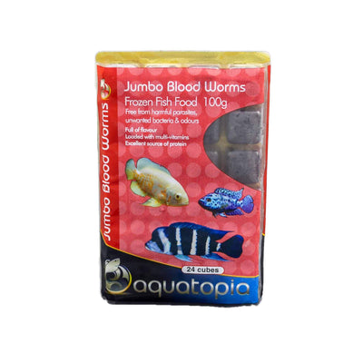 Bloodworms Aquatopia 100g - Woonona Petfood & Produce