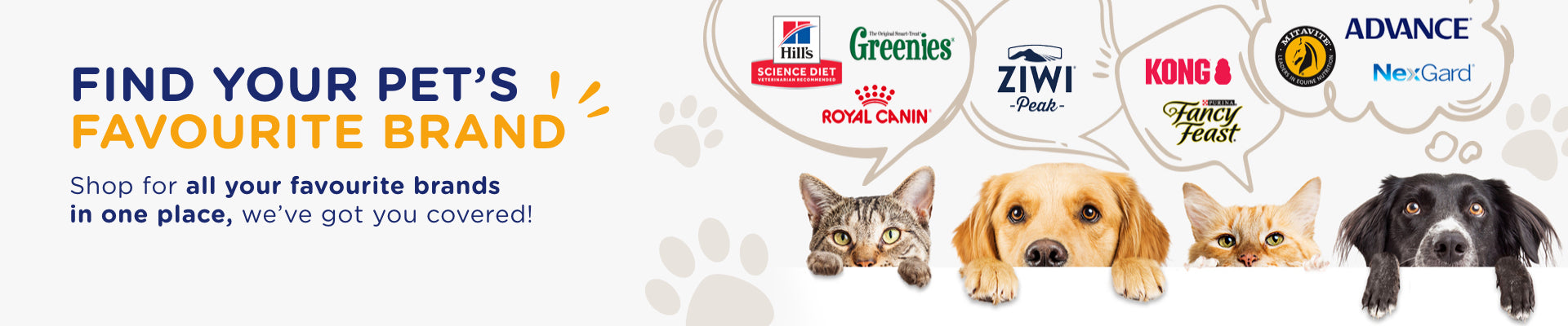 Shop all your pet's favourite brands - Woonona Petfood & Produce