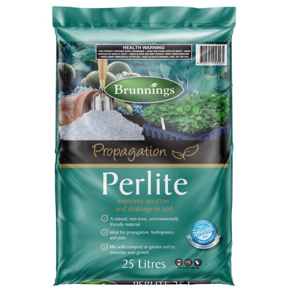 Brunnings Perlite 25 Litres - Woonona Petfood & Produce