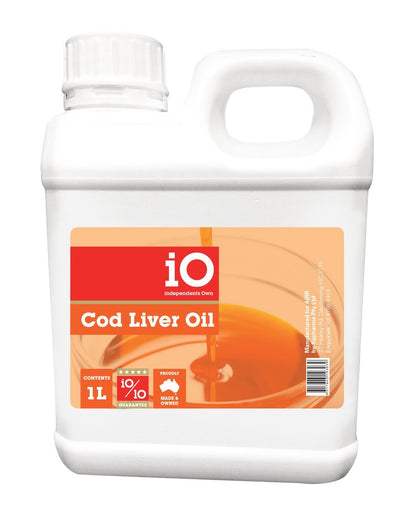 Cod Liver Oil IO 1 Litre - Woonona Petfood & Produce