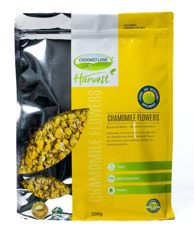 Crooked Lane Harvest Chamomile Flowers - Woonona Petfood & Produce