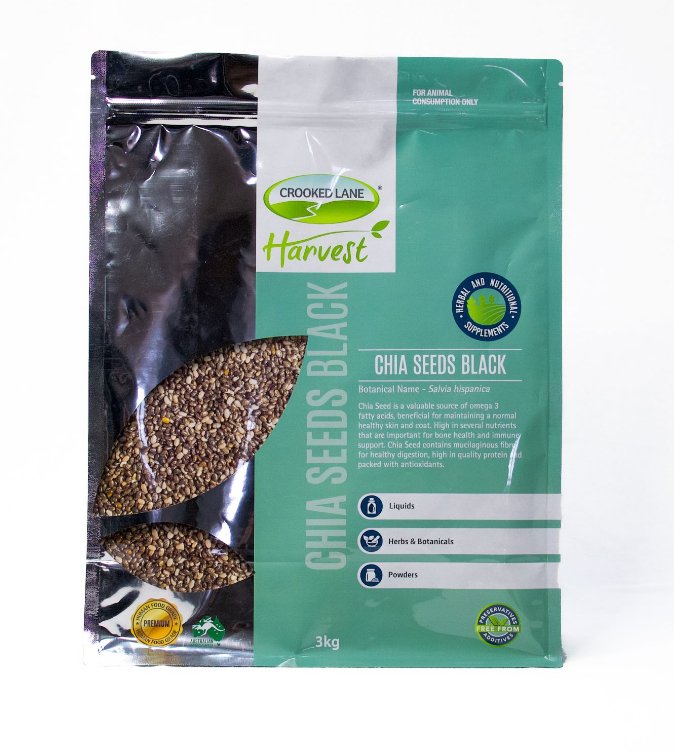 Crooked Lane Harvest Chia Seeds - Woonona Petfood & Produce