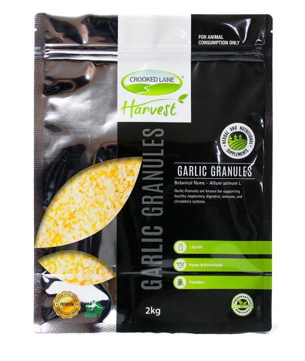 Crooked Lane Harvest Garlic Granules - Woonona Petfood & Produce