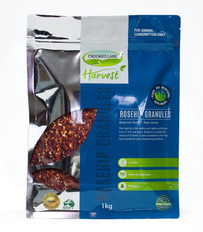 Crooked Lane Harvest Rosehip Granules - Woonona Petfood & Produce