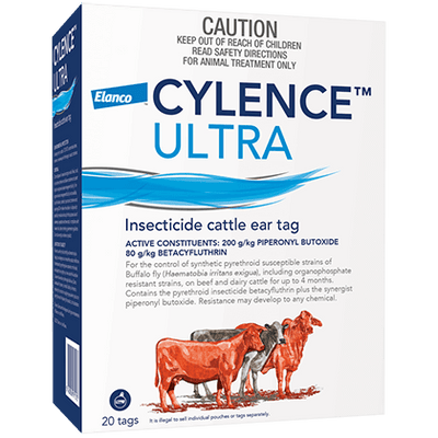 Cylence Ultra Buffalo 20 Eartags - Woonona Petfoods