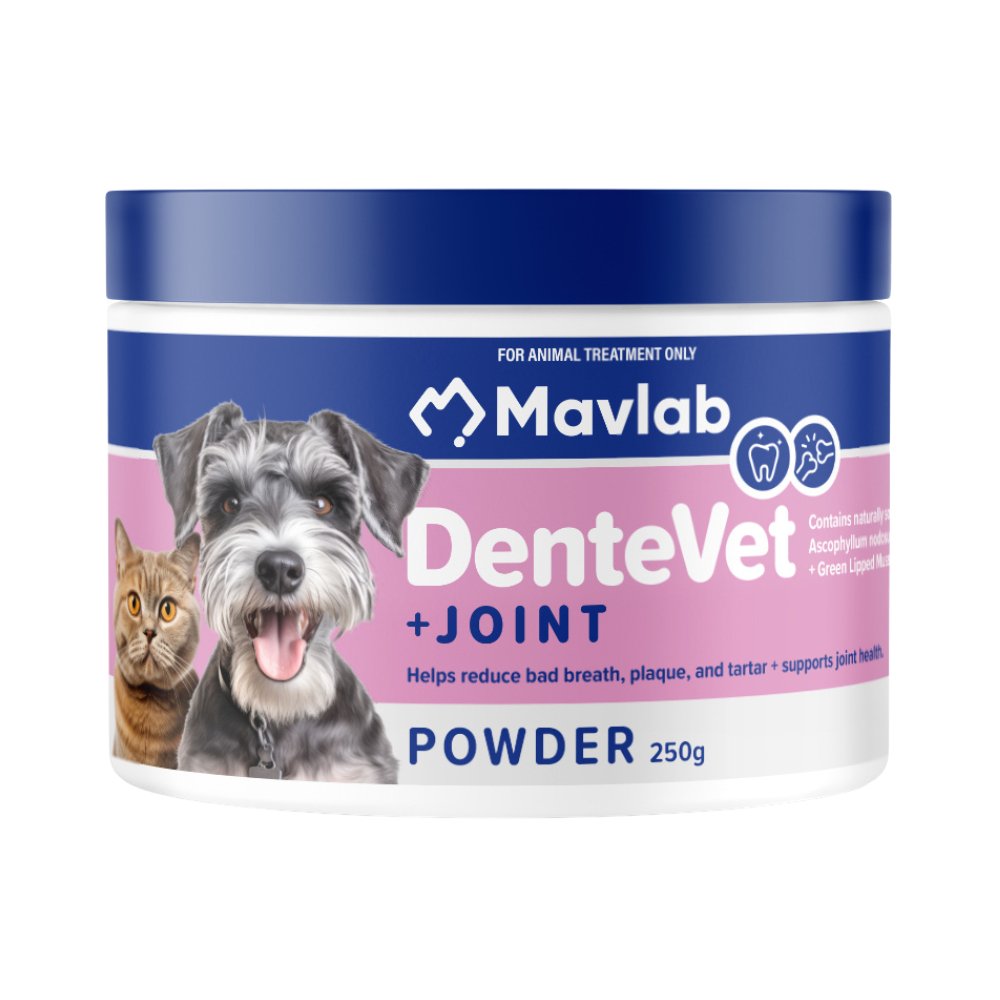 DenteVet Plus Joint Powder for Dogs and Cats 250g - Woonona Petfood & Produce