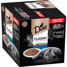 Dine Classic Collection Variety Pack Morsels and Samon Tuna Mornay Cat Food 28x85g - Woonona Petfoods