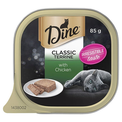Dine Classic Terrine with Chicken 85g - Woonona Petfoods