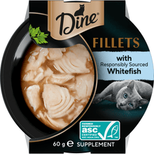 Dine Fillets with Whitefish 60g - Woonona Petfoods