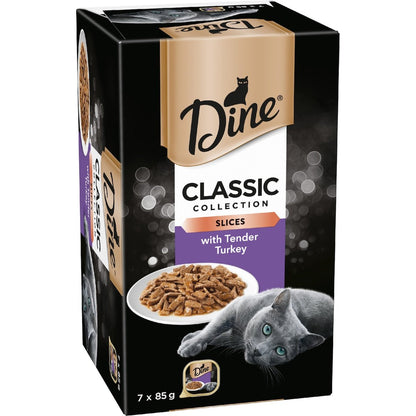 Dine Turkey In Gravy 7x85g - Woonona Petfoods