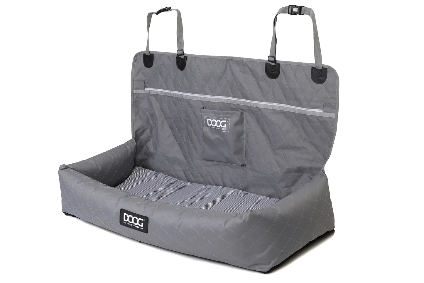 Doog Car Seat Grey - Woonona Petfood & Produce