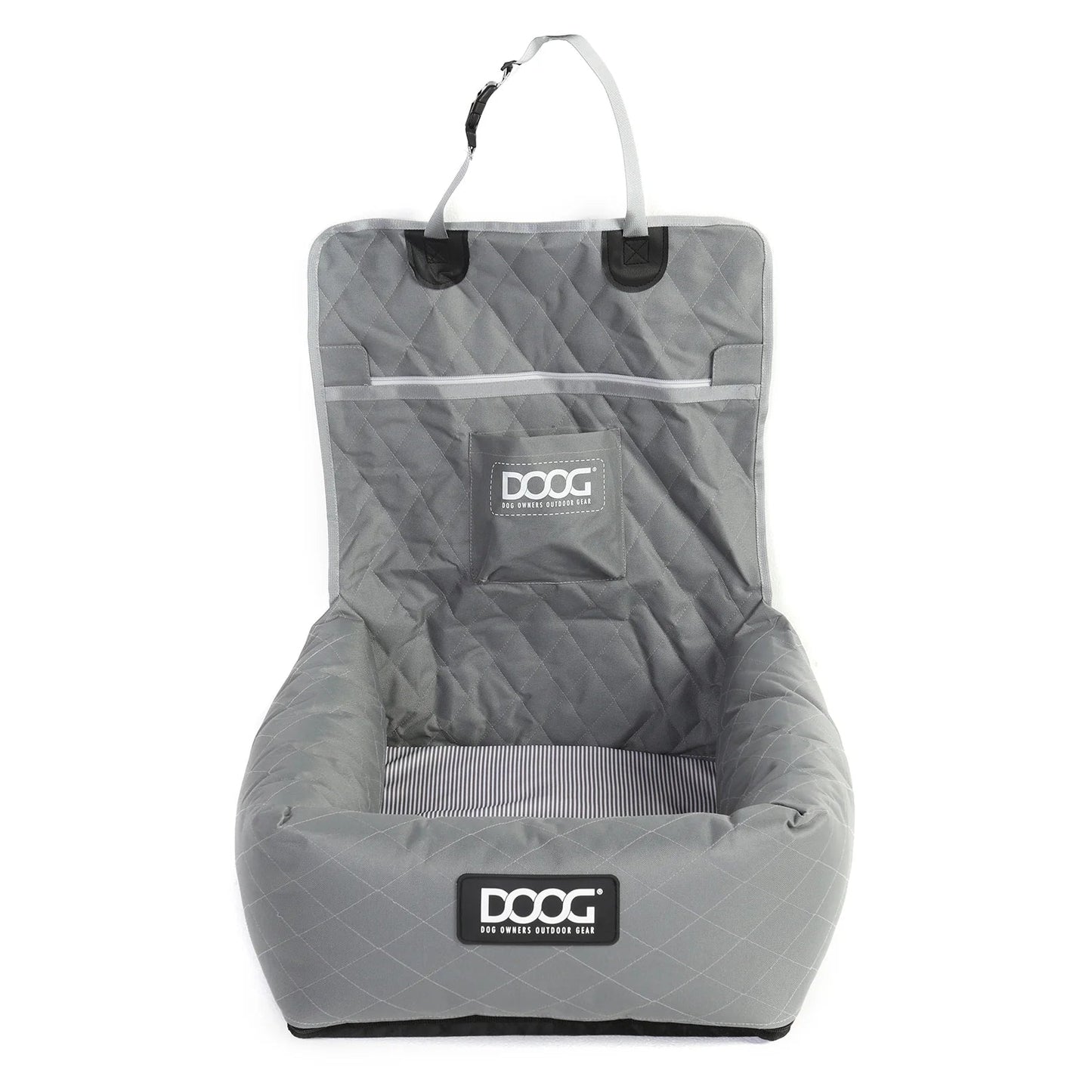 Doog Car Seat Grey - Woonona Petfood & Produce