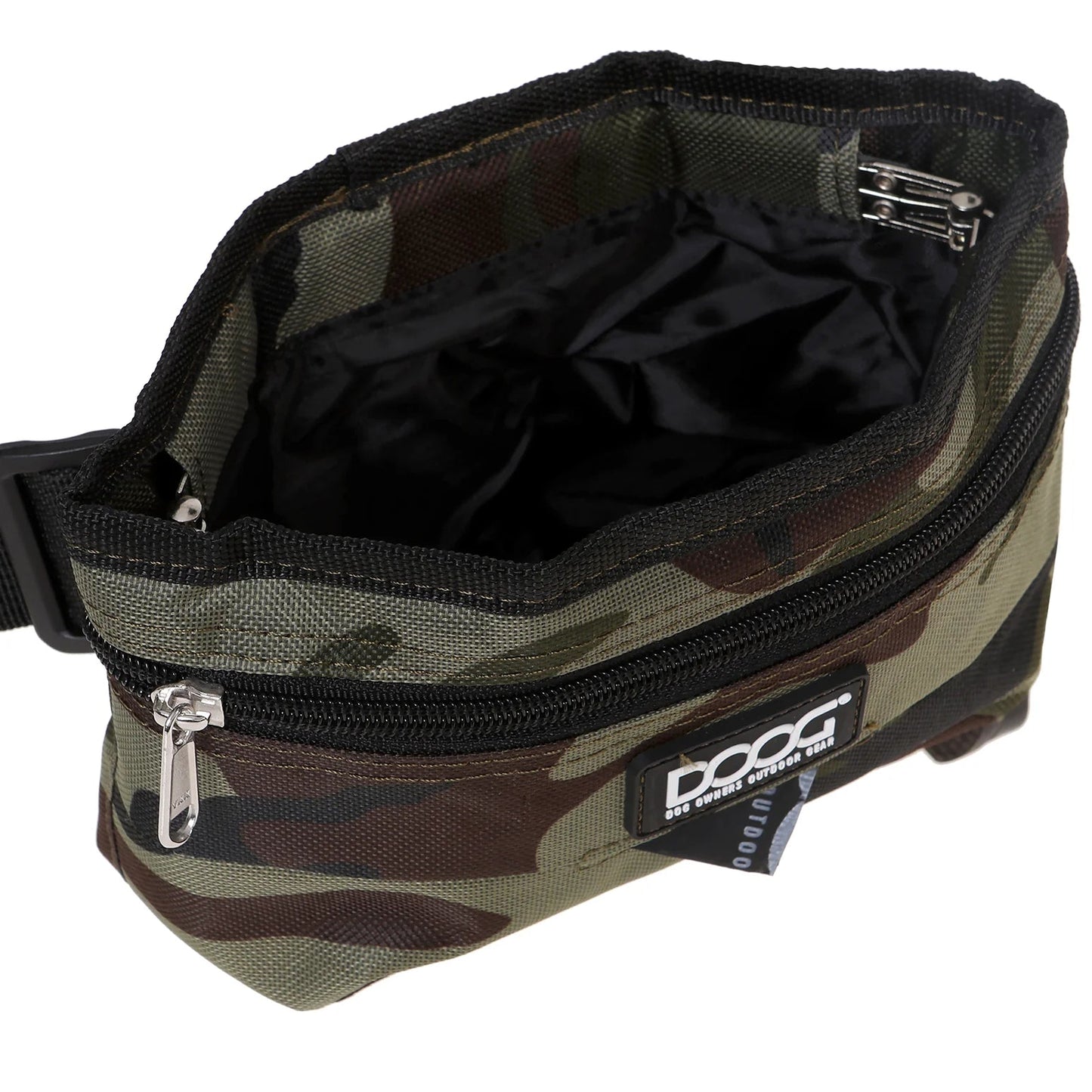 Doog Treat and Training Pouch with Hinge Closure Camo Large - Woonona Petfood & Produce