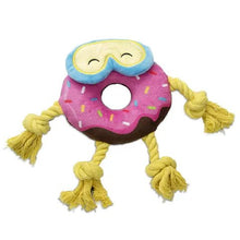 Duncan The Donut Plush Pups Dog Toy - Woonona Petfoods