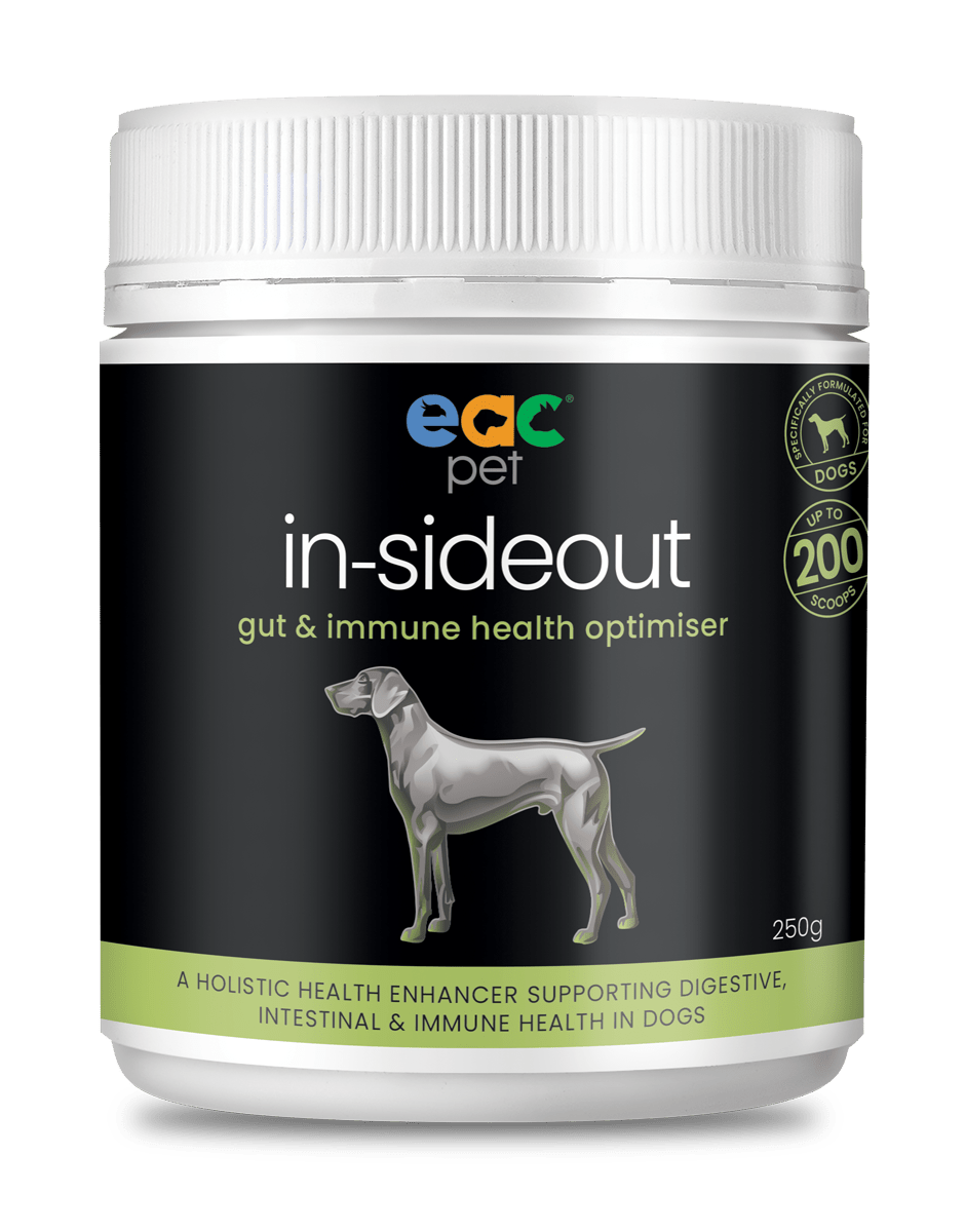 EAC In - sideout Dog Gut and Immune Health Optimiser 250g - Woonona Petfoods