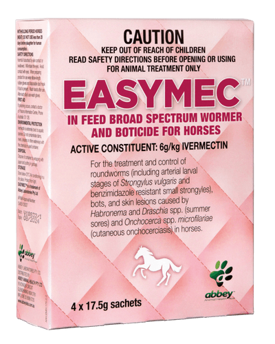 Easymec In Feed Broad Spectrum Horse Wormer - Woonona Petfoods