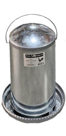 Elite Pet Metal Poultry Feeder with Handle - Woonona Petfoods