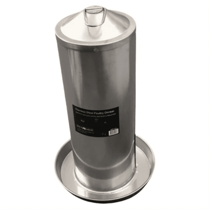 Elite Pet Poultry Drinker Stainless Steel - Woonona Petfoods