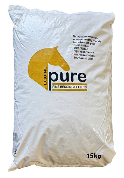 Equine Pure Bedding Pellets 15kg - Woonona Petfoods