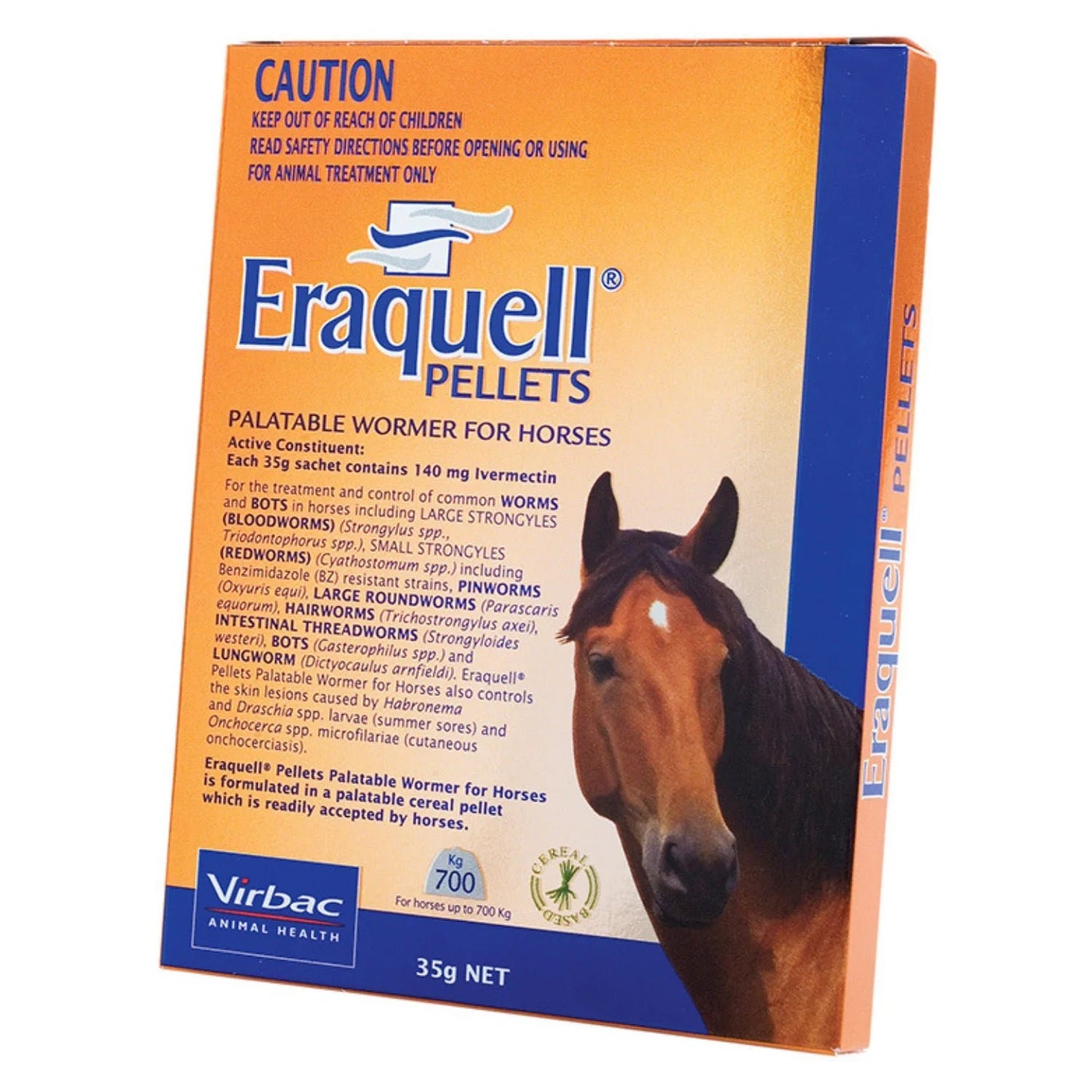 Eraquell Horse Wormer Pellets 30g - Woonona Petfood & Produce