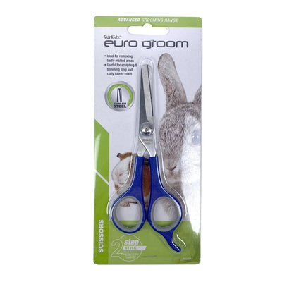Euro Groom Mini Grooming Scissors Small Pets - Woonona Petfoods