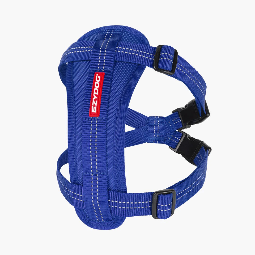 Ezydog Essential Chest Plate Harness Blue - Woonona Petfoods