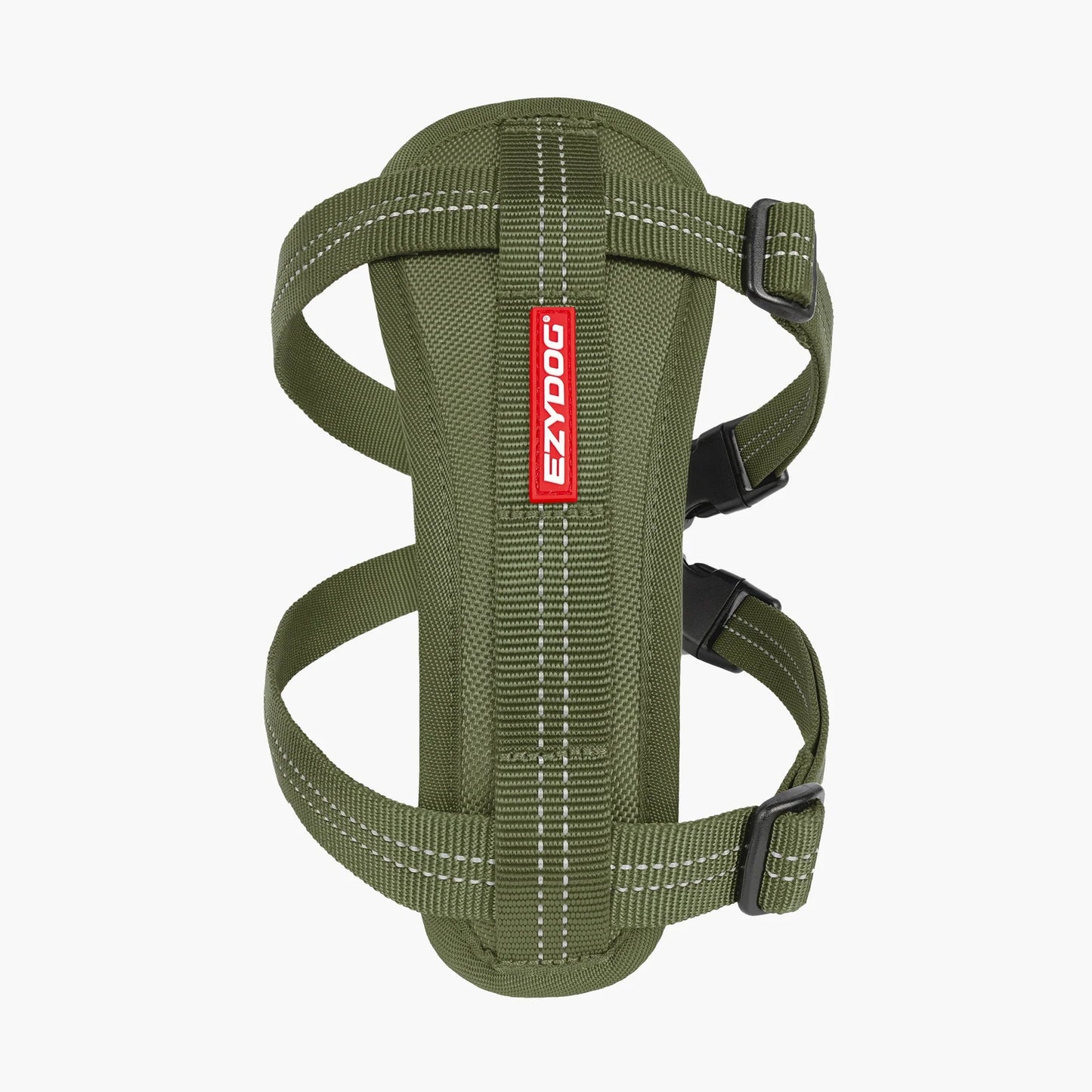 Ezydog Essential Chest Plate Harness Green - Woonona Petfoods