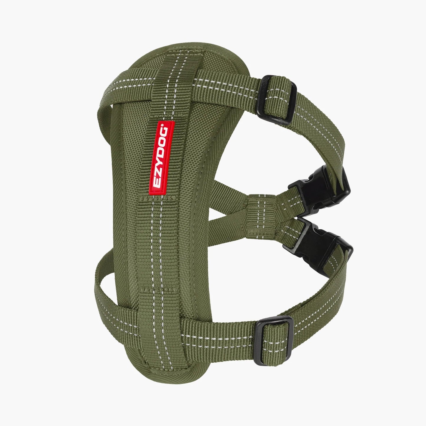 Ezydog Essential Chest Plate Harness Green - Woonona Petfoods