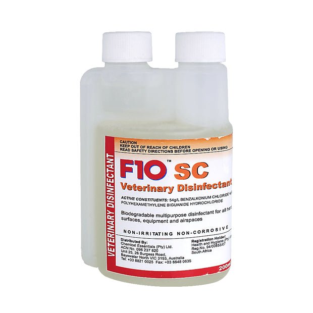 F10sc Veterinary Disinfectant 200ml - Woonona Petfood & Produce