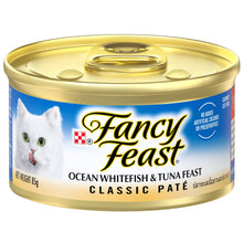 Fancy Feast Classic Pate with Ocean Whitefish and Tuna 24x85g - Woonona Petfood & Produce
