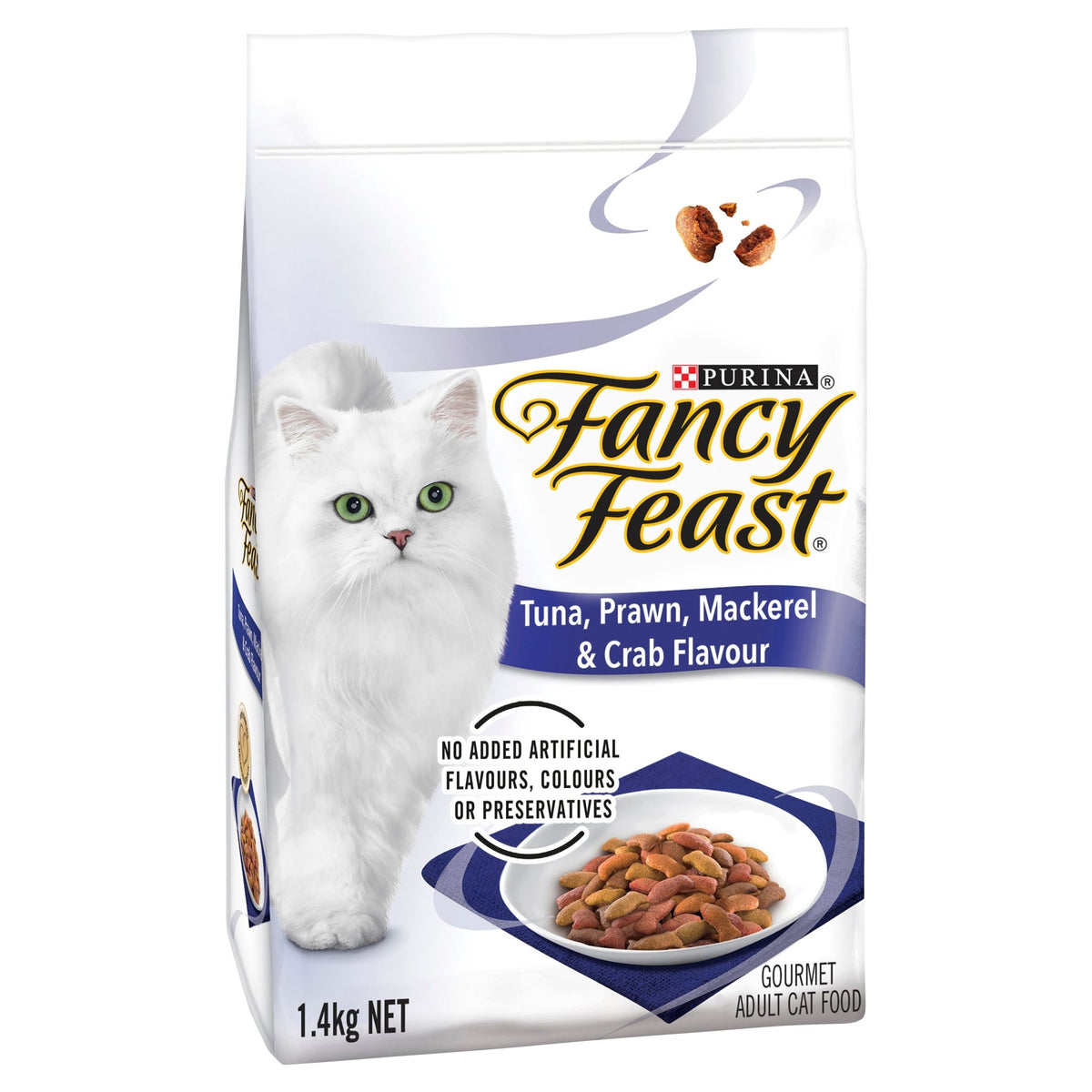 Fancy Feast Dry Tuna, Prawn & Crab - Woonona Petfoods
