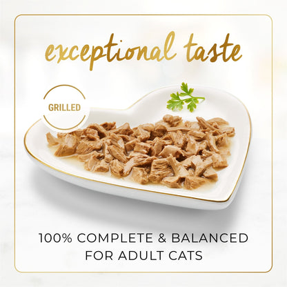 Fancy Feast Grilled Chicken and Beef Feast in Gravy 85g - Woonona Petfood & Produce